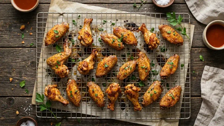 Crispy Baked Chicken Wings Recipe