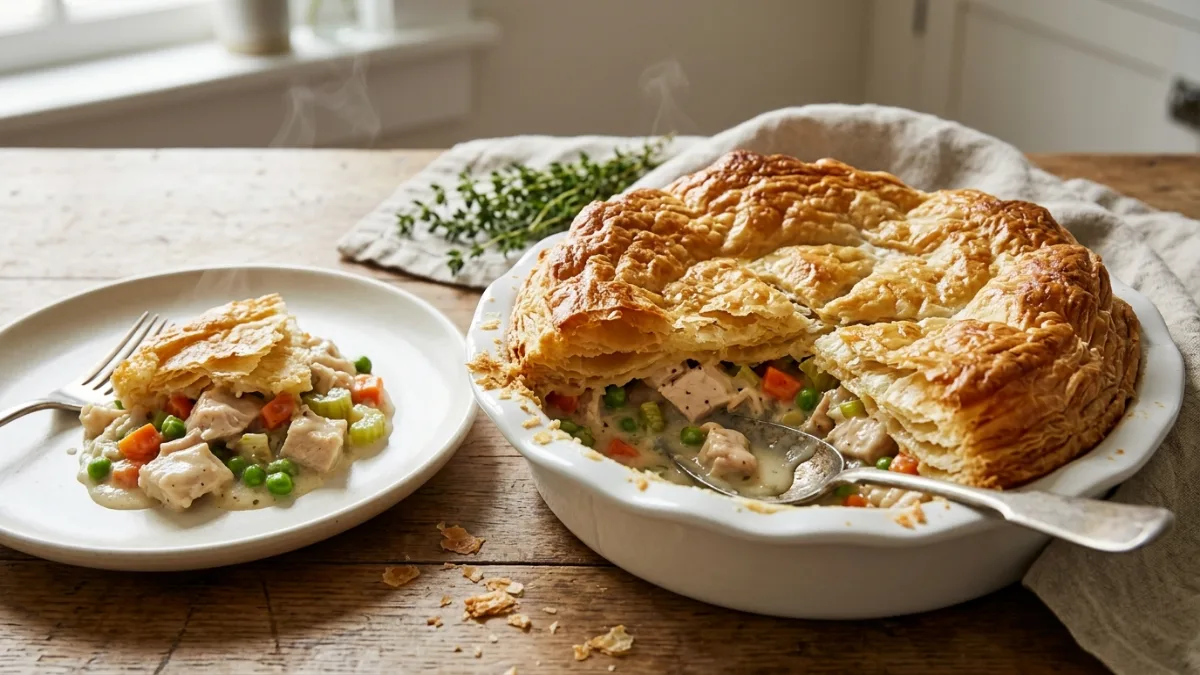 Chicken Pot Pie Recipe Puff Pastry
