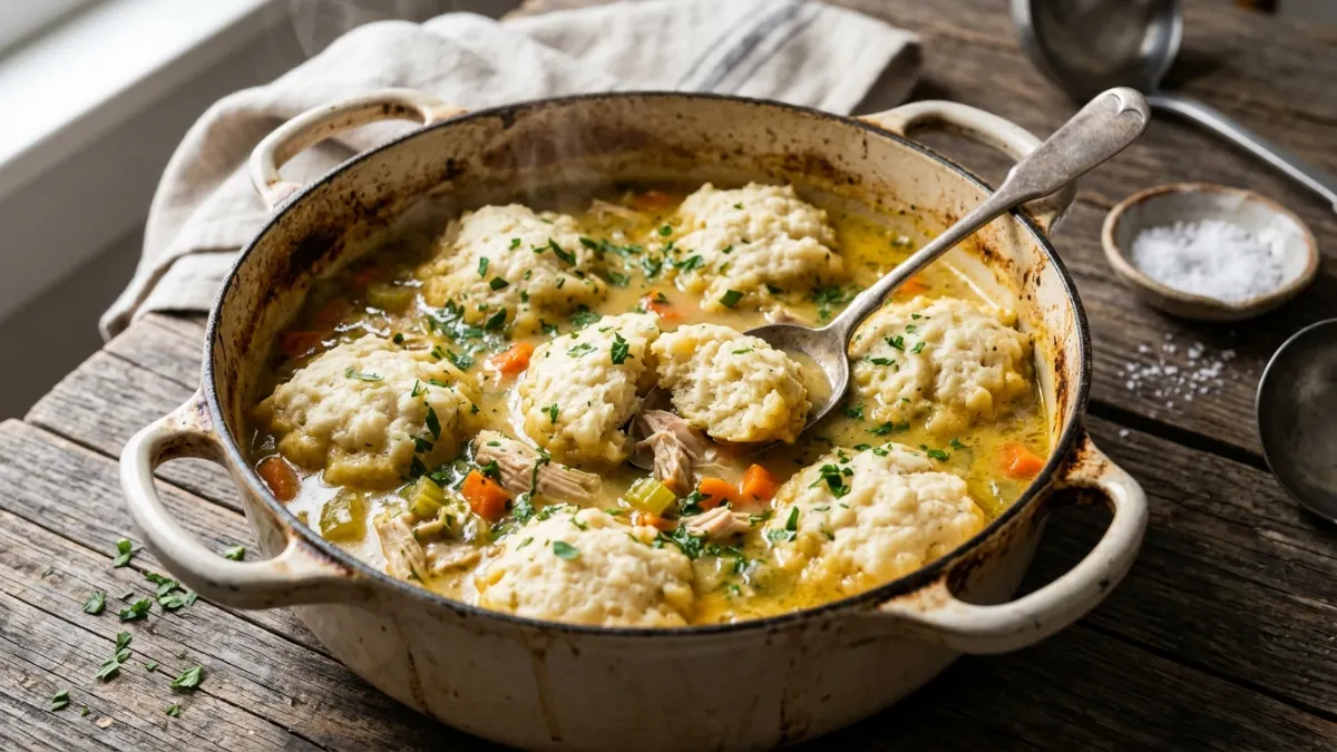 Classic Chicken And Dumplings Recipe